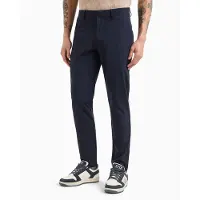 Emporio Armani für Herren. 7M000509_AF14589 Ventus7 marineblaue Hose (S), Lässig, Polyamid