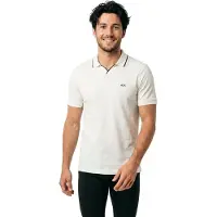 Armani Exchange für Herren. XM002401AF10366U0009 Polo Breath weiß (XXL), Lässig, Baumwolle, Kurzarm