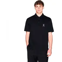 Armani Exchange für Herren. XM002209AF10364UC001 Polohemd Premium schwarz (XS), Lässig, Baumwolle, Kurzarm