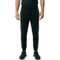 Armani Exchange für Herren. XM002374AF10365UC001 Schwarze Interlock-Hose (M), Lässig, Baumwolle
