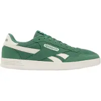 Reebok Sneaker CLASSIC "COURT ADVANCE", Mädchen, Gr. 38,5, fieldgrün, chalk, chalk, Leder, Synthetik, Textil, Schuhe Sneaker
