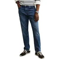 Gant für Herren. 1000011 Jeans Regular Fit Blau (29/34), Lässig, Baumwolle, Denim
