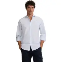 Silbon 1020502329 Horizontal Stripes Langarmhemd