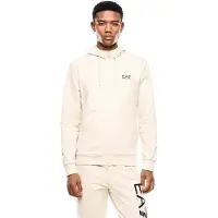 EA7 für Herren. 7M000568_AF13512 Sweatshirt Logo Serie weiß (L), Lässig, Sportlich, Baumwolle, Sportbekleidung, Multisport