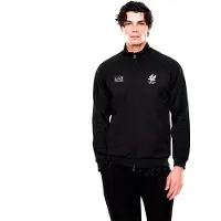 EA7 für Herren. 7M002297_AF21420 Sweatshirt Fußball schwarz (M), Sportlich, Sportbekleidung, Multisport, Polyester