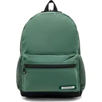 EA7 Unisex. 7X000634_AF23098 Rucksack mit grünem Logoband (OSFA), Lässig, Polyamid