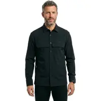 BOSS für Herren. 50560403 Hemd Spirit70 schwarz (XXL), Lässig, Klassisch, Polyester, Langarm