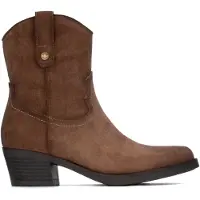 Refresh für Damen. 17614404-TAUPE Stiefeletten 176144 hellbraun (36), 5 bis 8 cm, Reißverschluss, Lässig