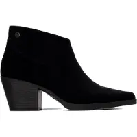 Xti für Damen. 14651701-NEGRO Stiefeletten 146517 schwarz (40), 5 bis 8 cm, Reißverschluss, Lässig
