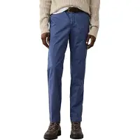 Hackett London für Herren. HM2100116 Chinohose Kensington blau (40/32), Lässig, Baumwolle