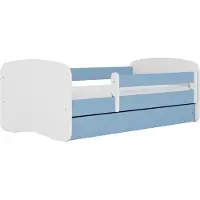 RAUMHIRSCH FURNITURE raumhirsch Kinderbett Jugendbett ohne Muster 70x140, 80x160, 80x180 cm - Komplettset mit Matratze, Schublade & Rausfallschutz