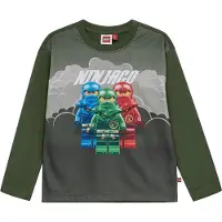 Lego Wear kidswear LWTAJ 611 - T-shirt Long Sleeve dark green (8029) 110