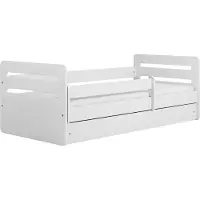 RAUMHIRSCH FURNITURE raumhirsch Kinderbett Jugendbett Tomi 70x140, 80x160, 80x180 cm - Komplettset mit Schublade & Rausfallschutz