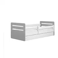 RAUMHIRSCH FURNITURE raumhirsch Kinderbett Jugendbett Tomi MIX 70x140, 80x160, 80x180 cm - Komplettset mit Schublade & Rausfallschutz