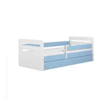 RAUMHIRSCH FURNITURE raumhirsch Kinderbett Jugendbett Tomi 70x140, 80x160, 80x180 cm - Komplettset mit Schublade & Rausfallschutz