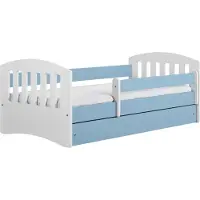 RAUMHIRSCH FURNITURE raumhirsch KINDERBETT CLASSIC mit Schublade ohne Matratze Blau 90/65/184