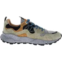 Flower Mountain für Herren. 2017816 Turnschuhe Yamano 3 mehrfarbig (46), Beige, Wohnung, Nobuck, Schnürsenkel, Lässig