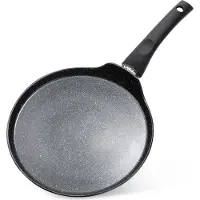 Artemis Granitpfanne für Pfannkuchen, Omeletts, niedrig, flach, 24 cm