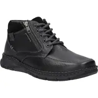 Josef seibel Stiefelette "Narkeni 01, schwarz", Herren, Gr. 40, schwarz, Obermaterial: 100% Rindsleder Leather cow., Schuhe Stiefelette