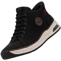 Rieker Damen Stiefelette Schwarz