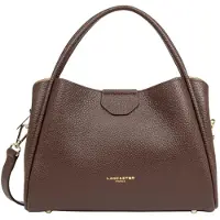 LANCASTER PARIS Handtasche Aimantée M Ida Double Braun