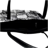 Markenlos Personalisierte Schultertasche aus Kunstleder, mehrfarbig