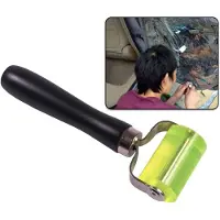Markenlos Schalldämmungsrolle Mit Rad Für Auto Auftragsrolle Aus Gummi Schalldämmungswerkzeug Für Grasgewebe Vinyl Und Wandverkleidungen Ergonomisch Geformte Handrolle Für Einfaches