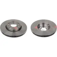 FTE 2 Bremsscheiben Vorderachse belüftet Ø 280 mm 24 mm für u.a. RENAULT MEGANE