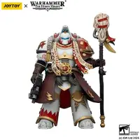 Joy toy (CN) JT03585 - Warhammer 40,000 Actionfigur White Scars Stormseer Consulwith Force Staff and Bolt Pistol 12 cm - Neu