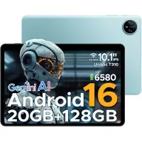 Doogee Tab A9 Pro Android 16, 10,1 Zoll, 20(4+16)GB+128GB(bis 2TB erweiterbar), WiFi 5, 6580mAh, Dual-Lautsprecher