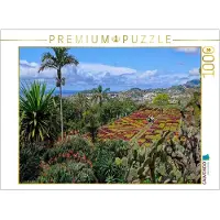 CALVENDO Puzzle Ein Motiv aus dem Kalender Madeiras Blütenzauber | 1000 Teile Lege-Größe 64 × 48 cm Foto-Puzzle für glückliche Stunden