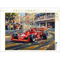 CALVENDO Puzzle 1980 kehrte Alfa Romeo nach langer Abwesenheit mit dem Italiener Bruno Giacommeli in die Formel 1 zurück. | 2000 Teile Lege-Größe 90 × 67 cm Foto-Puzzle für glückliche Stunden