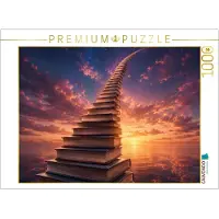 CALVENDO Puzzle "Die Treppe zur Unendlichkeit" | 1000 Teile, fertige Größe: 64 x 48 cm | Fotopuzzle für entspannte Stunden