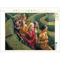 CALVENDO Puzzle, Garten-Labyrinthe | 1000 Teile, fertige Größe: 64 x 48 cm | Fotopuzzle für entspannte Stunden