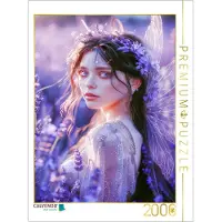 CALVENDO Puzzle , "Fee der Lavendelblüte" | 2000 Teile, zusammengefügte Größe: 90 x 67 cm | Ein hochwertiges Puzzle mit einem Foto, das stundenlangen Spaß bietet