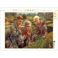 CALVENDO Puzzle, Garten-Labyrinthe | 1000 Teile, fertige Größe: 64 x 48 cm | Fotopuzzle für entspannte Stunden