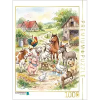 CALVENDO Puzzle Bauernhofspaß das ganze Jahr | 1000 Teile Lege-Größe 64 × 48 cm Foto-Puzzle für glückliche Stunden