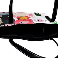 Markenlos Personalisierte Schultertasche mit Reißverschluss, lässige Tragetasche für den Alltag, Arbeit und Schule, niedliches Schwein mit Brille, in Rosa, Grau, Rot und Mehrfarbig