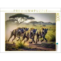 CALVENDO Puzzle: Wenn Teamgeist zur Jagdwaffe wird. | 1000 Teile, fertige Größe: 64 x 48 cm | Fotopuzzle für entspannte Stunden