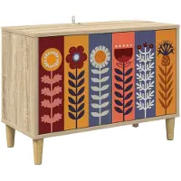 Syfax TV-Schrank ESSEN 69 x 33 x 50 cm Sonoma Holzwerkstoff