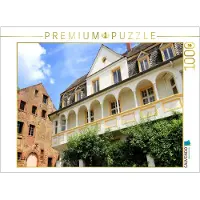 CALVENDO Puzzle Architektonische Gegensätze im Staden in Saarburg | 1000 Teile Lege-Größe 64 × 48 cm Foto-Puzzle für glückliche Stunden