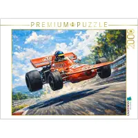 CALVENDO Puzzle Der Schwede Ronnie Peterson wurde 1971 mit einem britischen March Vizeweltmeister, blieb aber sieglos. | 2000 Teile Lege-Größe 90 × 67 cm Foto-Puzzle für glückliche Stunden