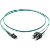 Corning LWL-Patchkabel LC/SC OM3 50/125, 5m, türkis F055702T2Z20005M