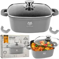 Karl Hausmann Aluminiumtopf mit Deckel 4,4 L – GRANT