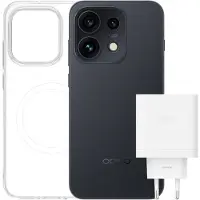 OPPO Reno16 Pro 5G Starlight Black Box, 16,1 cm (6.32"), 12 GB, 512 GB, 200 MP, Android 16.0, Schwarz