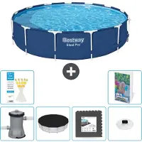 Bestway Steel Pro Rund - 396x84 cm - 5-teilig S312