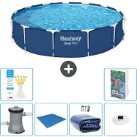 Bestway Steel Pro Rund - 396x84 cm - 5-teilig S272