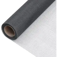 vidaXL Fliegengitter Fiberglas 60x500 cm Grau
