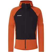 Mammut - Massone Midlayer Hooded Jacket - Fleecejacke Gr M rot