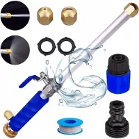 Rosfix Drucklanze für Gartenschlauch 3/4" (Lanze, 3/4" Adapter, Schnellverbinder, 2 Dichtungen, Dichtband und 2 Düsen) SET3